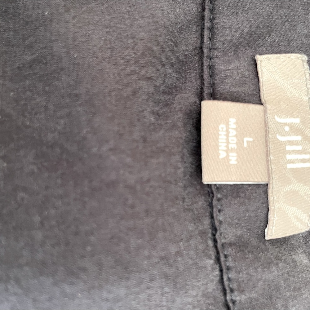 J. Jill Exceptional Blouse & Pants Outfit Super soft Silk/Cotton Blend - Picture 7 of 7